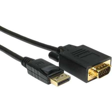 Unc Group This Displayport Male To Svga (Hd15) Male Cable Will Allow You To DPSVGA-03F-MM